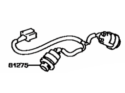 1998 Toyota Celica Light Socket - 81275-20590