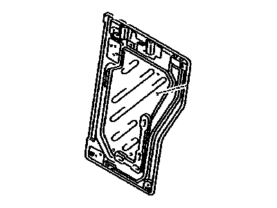 Toyota 71018-12520 Frame Sub-Assembly, Rear Seat