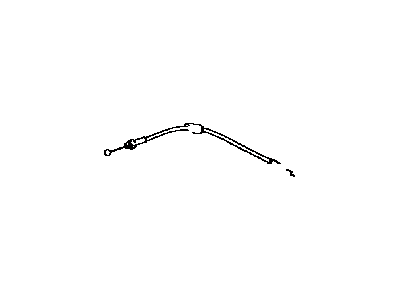 Toyota 69750-12150 Cable Assembly, Front Door
