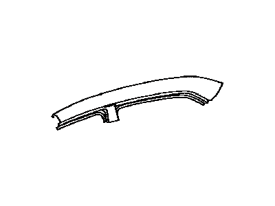 Toyota 61212-12490 Rail, Roof Side, LH