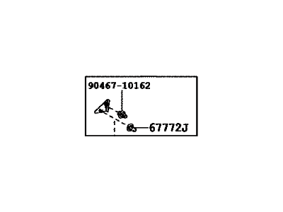 Toyota 60117-12030 Cover Sub-Assembly, Front Pillar, UPR RH