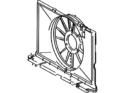 Scion Fan Shroud - 16711-21030