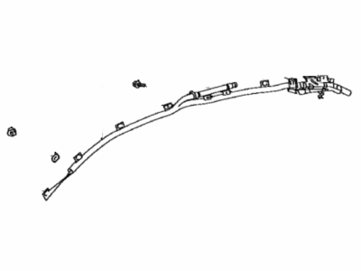 Toyota 62180-12031 Air Bag Assembly, CURTAI