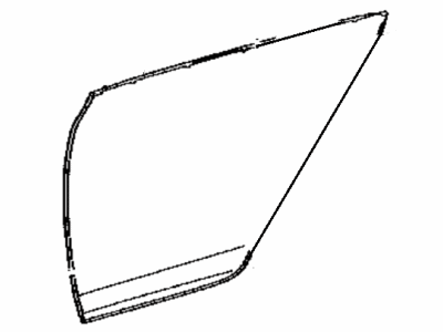 Toyota 67113-12310 Panel, Rear Door, Outer RH