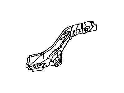 Toyota 57602-12972 Member Sub-Assy, Rear Floor Side, LH