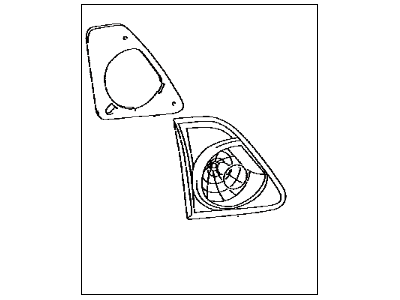 Toyota 81581-12170 Lens & Body, Rear Lamp