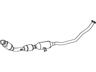 Toyota Corolla Catalytic Converter - 17410-37260