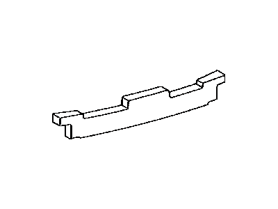 Toyota 52615-12131 Absorber, Rear Bumper Energy