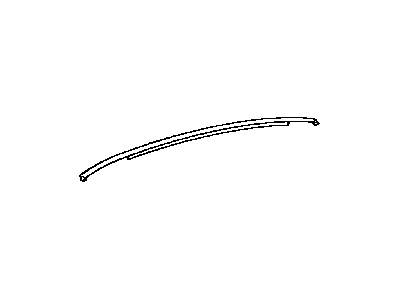 Toyota 75556-02200 MOULDING, Roof Drip