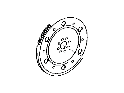 Toyota 32101-12100 Gear Sub-Assy, Drive Plate & Ring