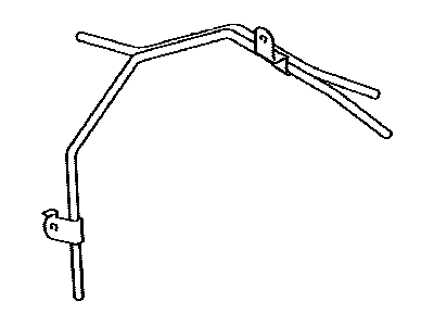 Toyota 32907-12160 Tube Sub-Assembly, Oil Cooler W/O Hose