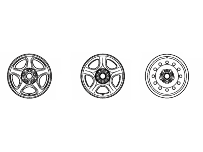 Toyota 42611-50090 Wheel, Disc