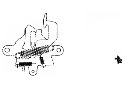 Toyota 53510-0R050 Lock Assy, Hood