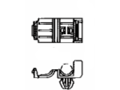 Toyota 82711-3H380 Clamp, Wiring HARNES