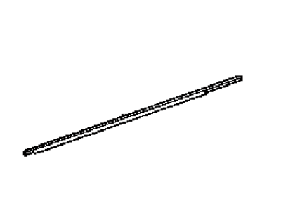 Toyota 68160-52180 WEATHERSTRIP Assembly, F