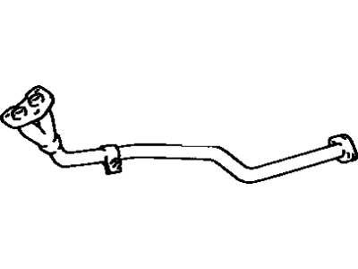 1986 Toyota 4Runner Exhaust Pipe - 17410-35140