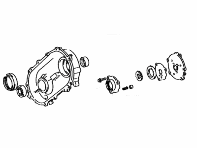 Toyota 34170-35031 Case Assy, Transfer Chain, Rear