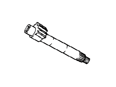 Toyota 44111-35020 Shaft, Cross