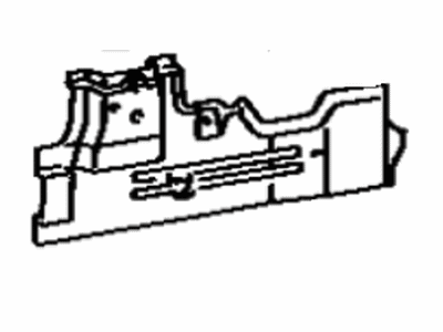 Toyota 57661-89101 Panel, Rear Floor Side, Front RH