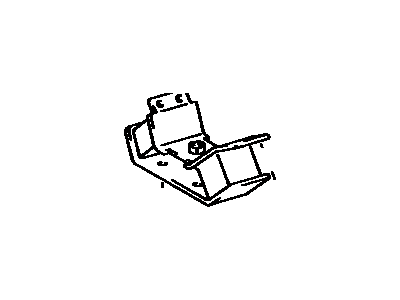 Toyota 12371-54060 Insulator, Engine Mounting, Rear