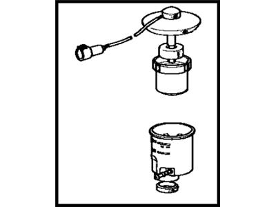 Toyota 47202-35170 Reservoir Set, Brake Master Cylinder