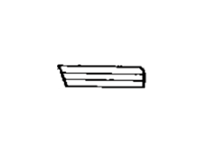 75998-89122 Toyota Stone Guard Illustration 1 of 1