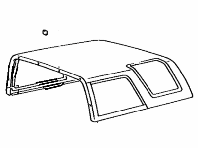 Toyota 65801-89102-12 Top Sub-Assembly, Cover
