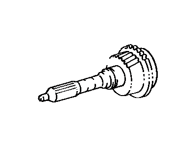 Toyota 33301-28021 Shaft, Input