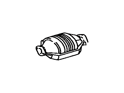 1984 Toyota Pickup Catalytic Converter - 17400-38070