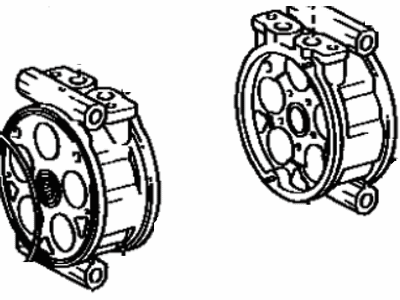 Toyota 88304-14021 Cylinder Sub-Assembly, Cooler Compressor
