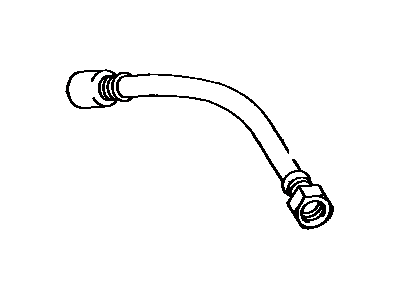 Toyota 90923-01323 Hose, Fuel Pump