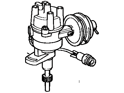 1989 Toyota Pickup Distributor - 19100-35140