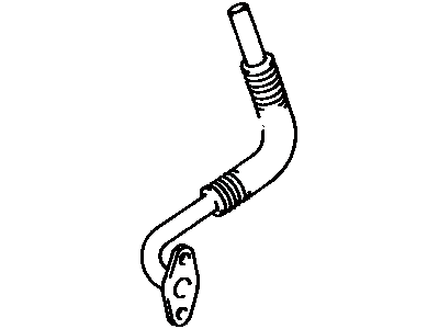 Toyota 25601-35020 Pipe Sub-Assembly, EGR