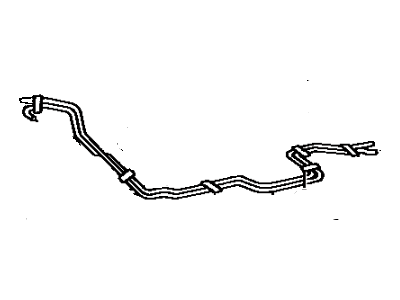 Toyota 77255-35350 Tube, Fuel Return