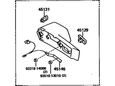 Toyota 45130-35201-03 Button Assembly, Horn