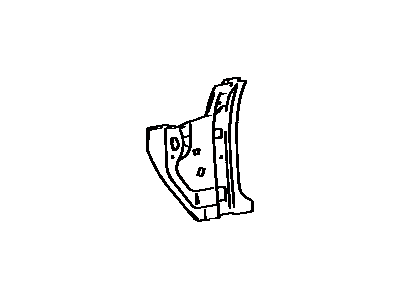 Toyota 61102-89125 Panel Sub-Assy, Cowl Side, LH