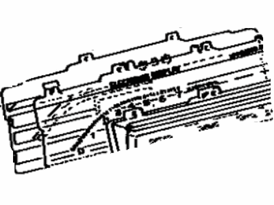 Toyota 83133-89303 Plate, Combination Meter