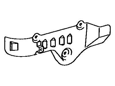 Toyota 17167-35090 INSULATOR, Exhaust Manifold Heat