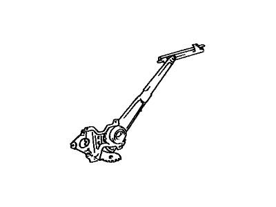 1988 Toyota Pickup Window Regulator - 69801-89109