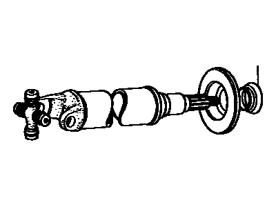 Toyota 37342-30010 DEFLECTOR, PROPELLER Shaft Dust