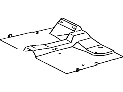 Toyota 58540-89152-03 Mat Assembly, Rear Floor