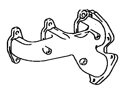 Toyota 17142-65011 Exhaust Manifold Case, No.2