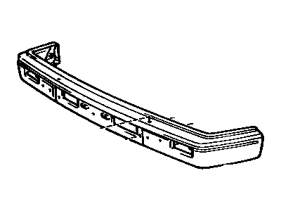 Toyota 52111-89158 Bumper Assy, Front