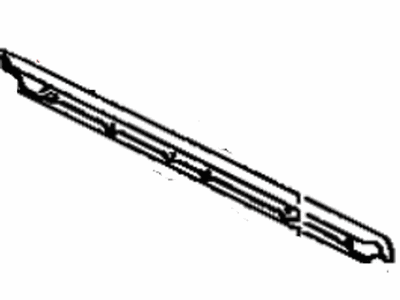 Toyota 65241-89116 Sill, Rear Cross