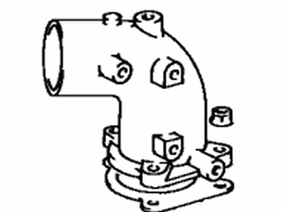 Toyota 17114-54020 Flange, Intake