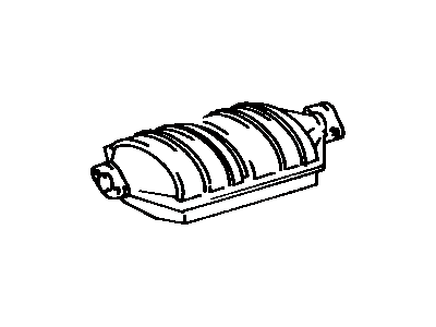 Toyota 18450-16340 Catalytic Converter Assembly