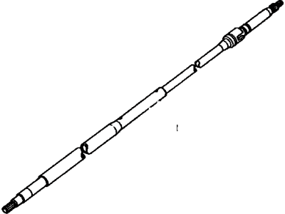 1984 Toyota Land Cruiser Steering Shaft - 45210-60050