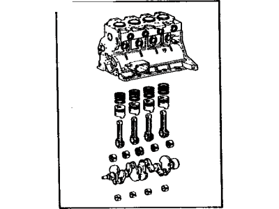 1971 Toyota Land Cruiser Cylinder Head Gasket - 11400-60014