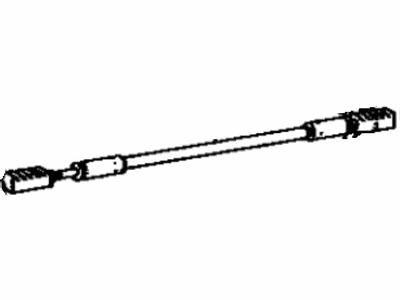 Toyota 85143-60080 Wiring, Windshield Wiper Motor Lead