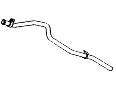 Toyota Land Cruiser Exhaust Pipe - 17405-61021